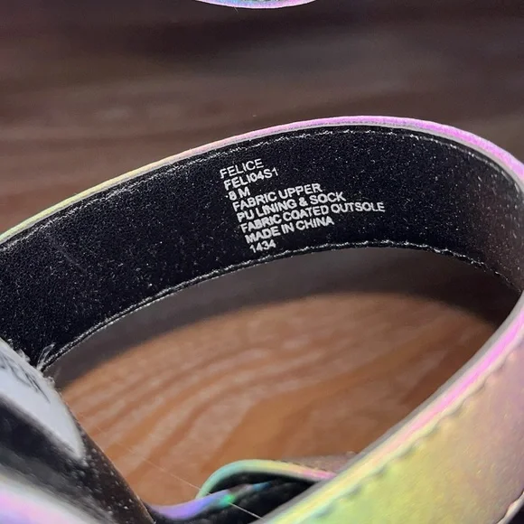 Iridescent flash heels - Picture 4 of 4